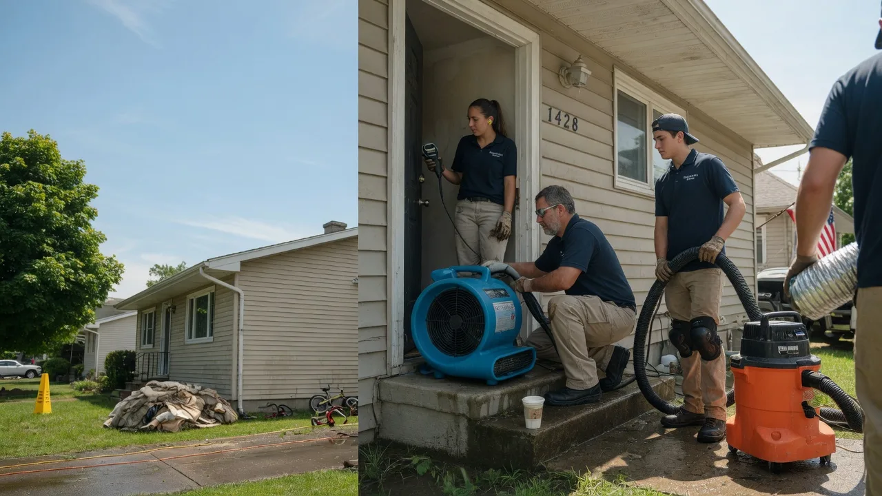 Water Damage Restoration in Burlington, IL near me